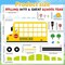 Back to School Bulletin Board Decoration Set School Bus Cutouts DIY Photo Crafts Colorful School Bus Cut-Outs Yellow Bus Bulletin Board Borders for School Offices Teacher Classroom Decor